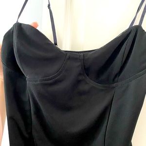 Black womens AFRM Bodysuit Size medium